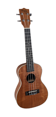 Concert Ukulele Solid Hardwood Natural Finish