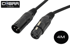 3 Pin XLR To XLR DMX Lead