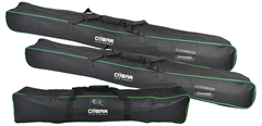 Speaker & Two Lighting Stand Bag Set - For All Types of Entertainment Stand