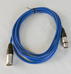 Mic Lead XLR Male to XLR Female Suits Balanced Mics - Choice of Cable Length