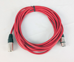 Mic Lead XLR Male to XLR Female Suits Balanced Mics - Choice of Cable Length