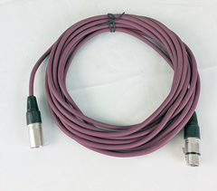 Mic Lead XLR Male to XLR Female Suits Balanced Mics - Choice of Cable Length