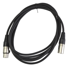 Mic Lead XLR Male to XLR Female Suits Balanced Mics - Choice of Cable Length