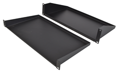 19” Blank Rack Shelf Universal Mounting holes - Choice of Size