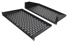 19” Vented Rack Shelf Tray Flight Case Mountable - Choice of Size
