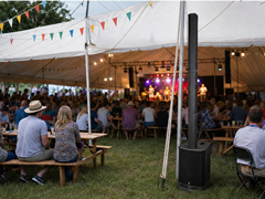 350W Column Array PA System with Bluetooth, Mic Inputs & 8