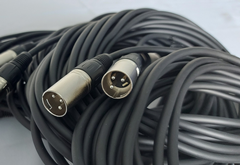 5 x XLR Mic Leads 6 Metre – D 