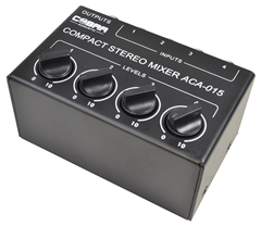 thumbnail image 2 of LZSIG 4-Channel Mini Audio Mixer - Ultra Low-Noise, With Microphone Input, For Guitar, Keyboard, PC 2 of 14