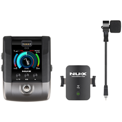 NUX B6 Pro Saxophone Wireless Microphone Set for Sax and Other Wind Instruments