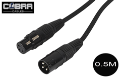 Microphone Leads Balanced XLR Male to  