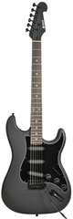 Traditional Style Black Electric Guitar  