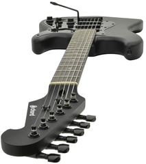 Traditional Style Black Electric Guitar  