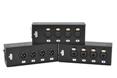 RJ45 Socket to Audio Plugs 