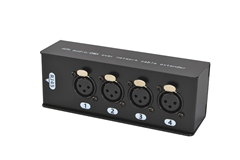 RJ45 Socket to Audio Plugs 