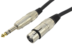 Cobra XLR to Stereo Jack Lead 