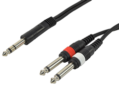 Cobra Two Mono Jack To One Stereo Ja 