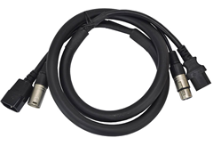 IEC – XLR Combined Cable 