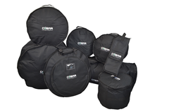 8 Piece Drum Bag Set Padded with Str 