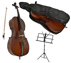 Sotendo 1/2 Size Student Cello with Mu 