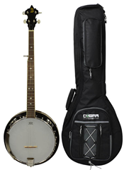 5 String Banjo with Protective Gig Bag by Bryce Music