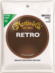 Martin Retro Monel 12 String Extra Lig 