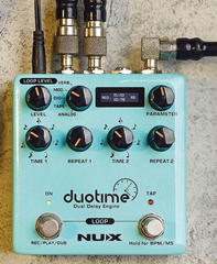 NUX Duo Time Dual Delay Pedal 