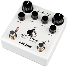 NUX Ace of Tone Dual Overdrive Pedal 