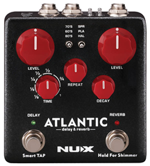 NUX Atlantic Delay & Reverb Pedal 