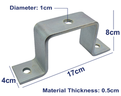 Ceiling Saddle Clamp For Suspending 48-5 
