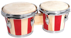 Two-Tone Bongos 6.5