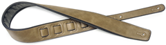 Stagg Padded Leather Guitar Strap 