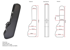 Electric Guitar Hard Case for ST Style 
