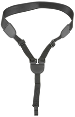 Ukulele Clip Neckstrap - Black 