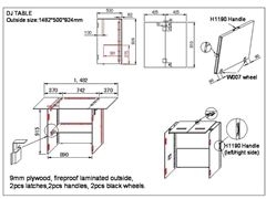 Folding Work Station 